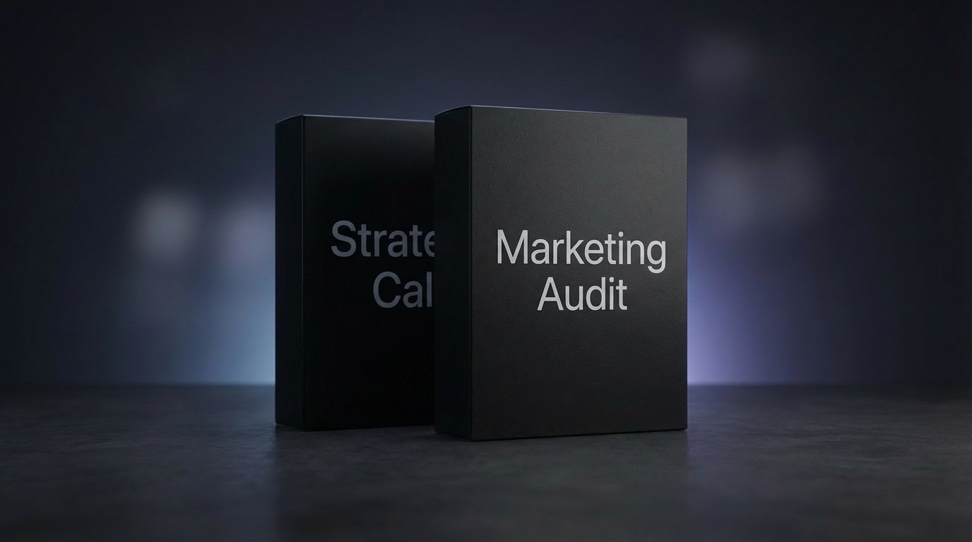 Marketing Audit + Strategy Call bundle product boxes