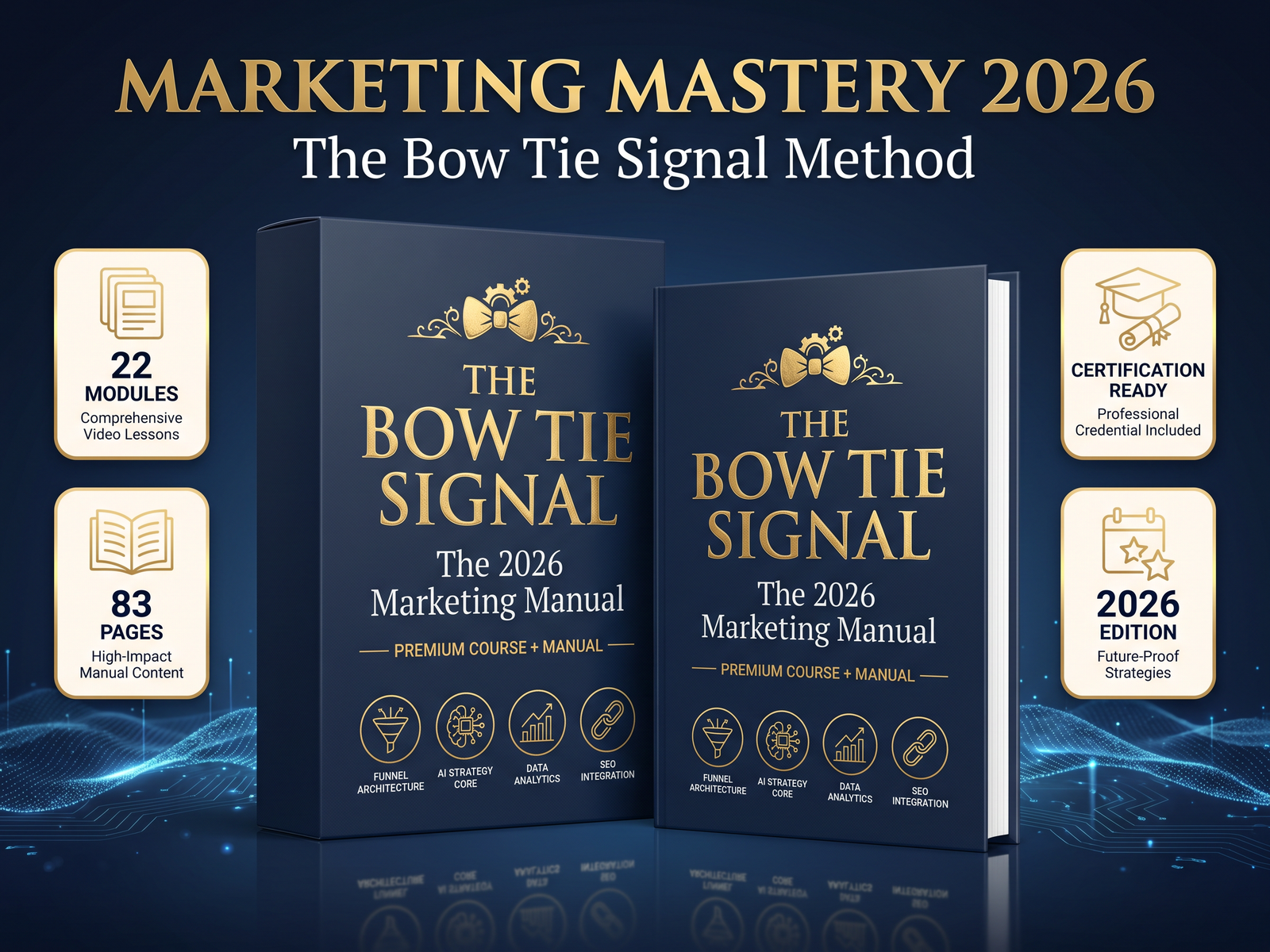 The Bow Tie Signal — Premium 2026 Marketing Course + Manual by Bow Tie Kreative
