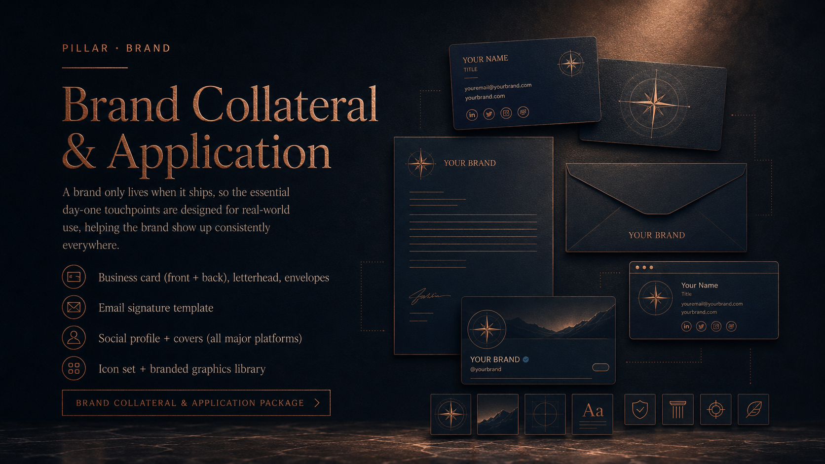 Brand Collateral & Application package