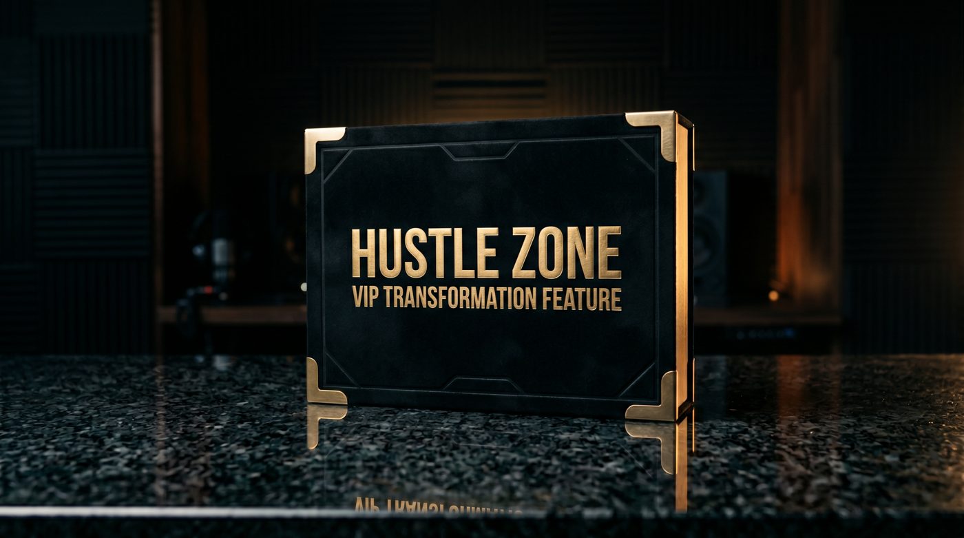 Hustle Zone — VIP Transformation Feature product box