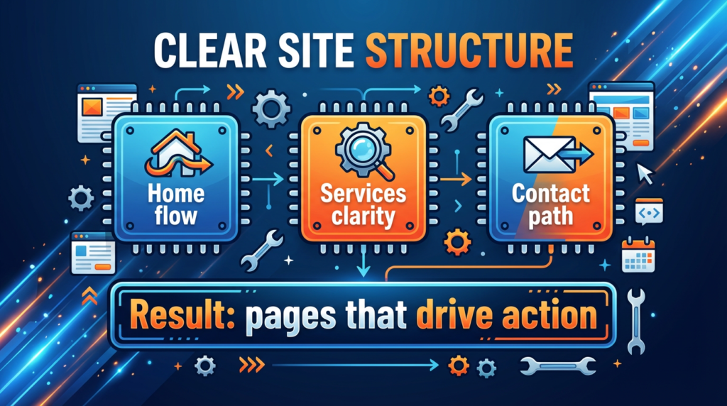 Clear Site Structure package